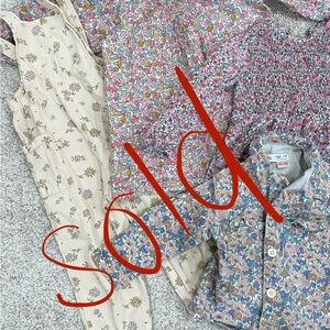 Zara girls floral bundle